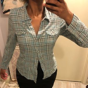 Plaid Top